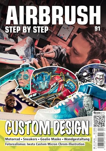 Airbrush Step by Step 91: Custom Design (Airbrush Step by Step Magazin) von newart medien & design GbR